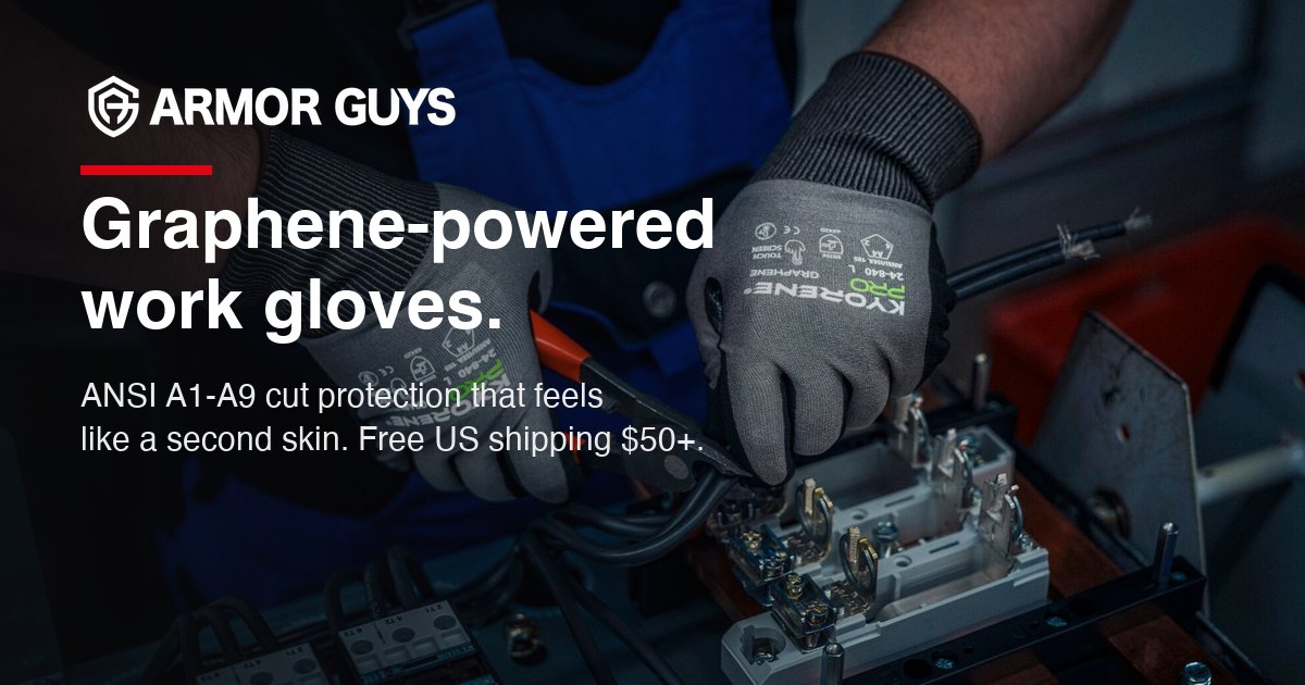 Armor Guys · Graphene-Powered Work Gloves